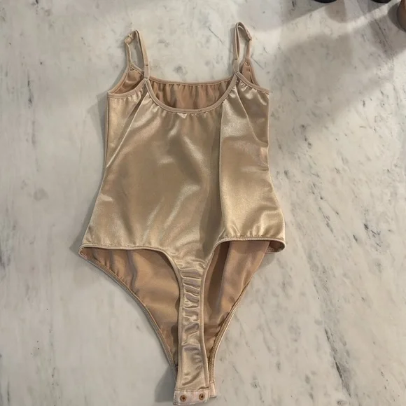 Free People Shiny Pearl Bodysuit - Picture 4 of 6